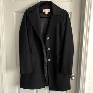 Michael Kors Black Peacoat